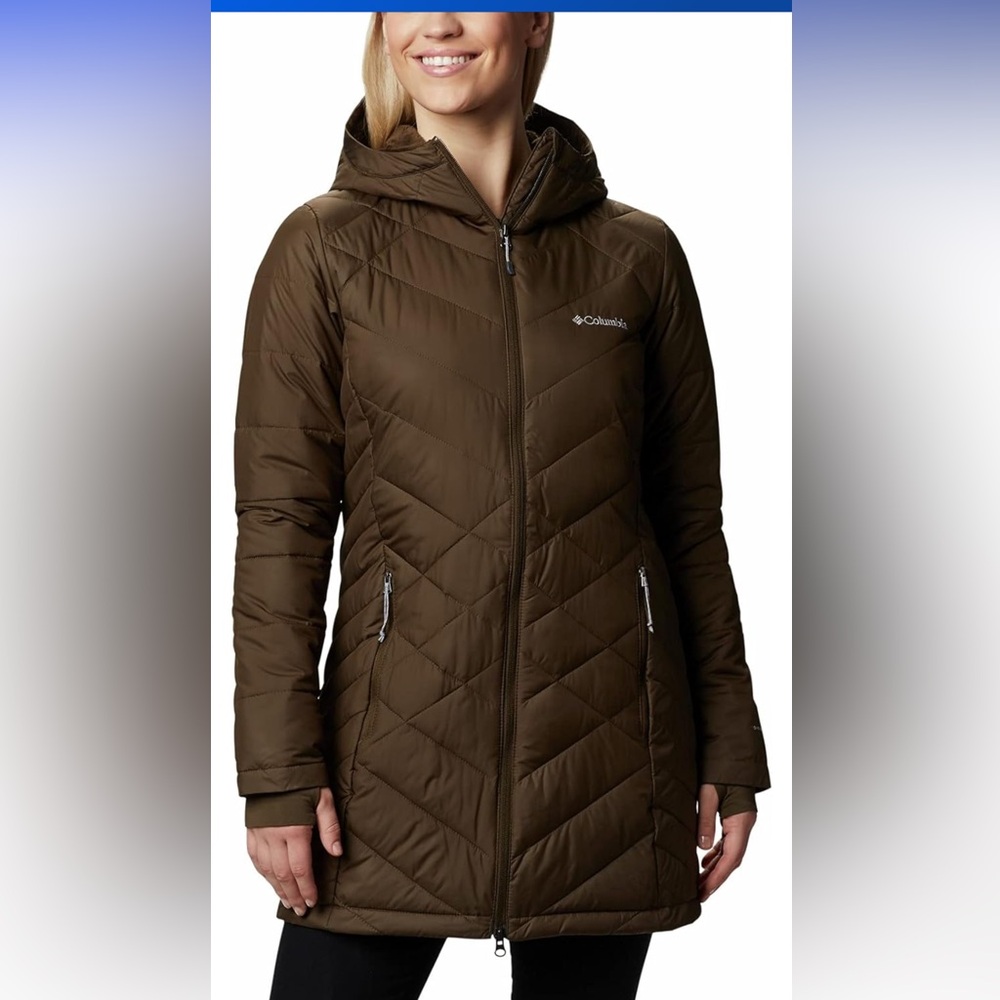 Colombia women’s heavenly long hooded jacket